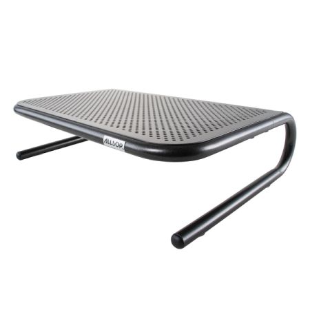 Allsop 30165 Metal Art Jr. Monitor Stand, Pearl Black